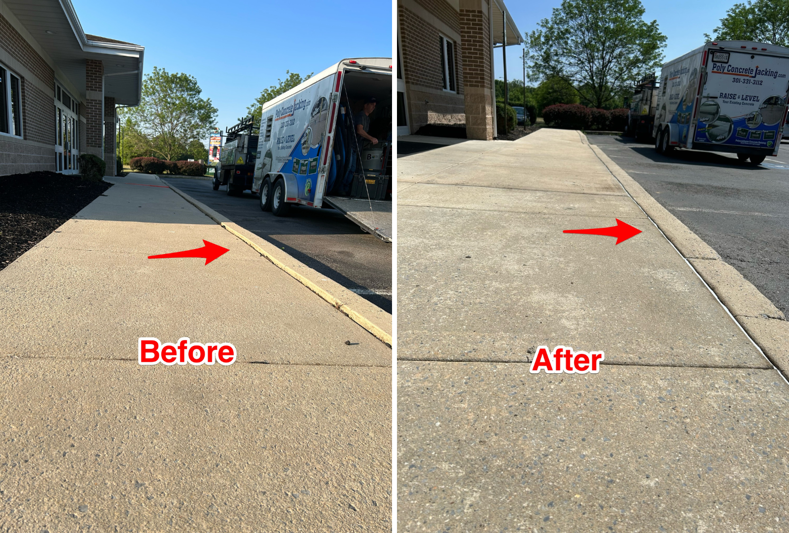 Concrete Leveling and Raising in Gapland, Maryland